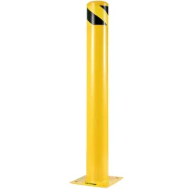 slupek-ochronny-122-cm-stal-zolty-bariera-bezpieczenstwa-z-kotwami