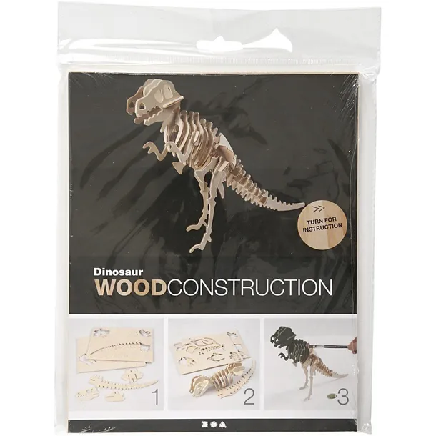 puzzle-3d-drewniane-tyranozaur-stan-nowy