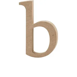 litera-b-z-mdf-h-13-cm