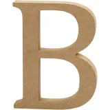 litera-b-z-mdf-h-13-cm