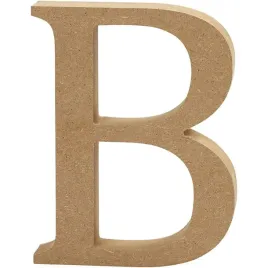 litera-b-z-mdf-h-13-cm