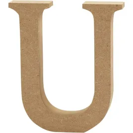 litera-u-z-mdf-h-13-cm