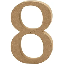 cyfra-8-z-mdf-h-13-cm