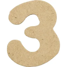cyfra-3-z-mdf-h-4-cm-10-szt