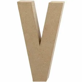 litera-v-z-papier-mache-h-205-cm
