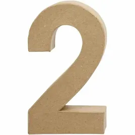 cyfra-2-z-papier-mache-h-205-cm