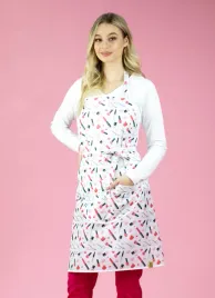 fartuszek-nr-81-nails-print-bialy