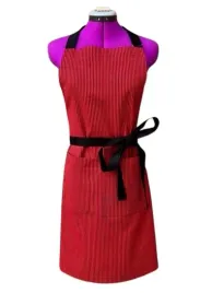 fartuszek-przedni-nr-45-czerwony-w-czarne-paski-ea