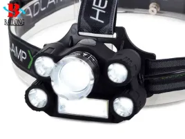 latarka-led-przod-tyl-czolowka-400m-5xled-cob-aku-usb-alu-anodowane