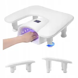 ergonomiczna-biala-podporka-pod-dlonie-z-regulacja-nozek-manicure