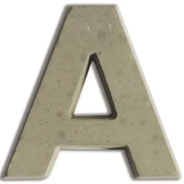 litera-a-z-betonu-h-5-cm