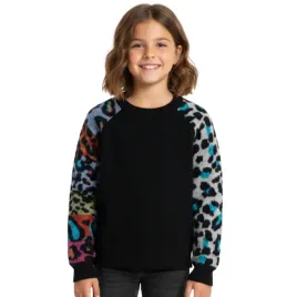 sweter-dziewczecy-desigual-miniayla-czarny-panterka