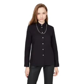 koszula-damska-diesel-renell-czarna-klasyczna-z-lancuszkiem-bawelniana