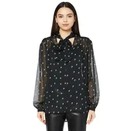koszula-damska-diesel-rose-czarna-przewiewna-wzorzysta
