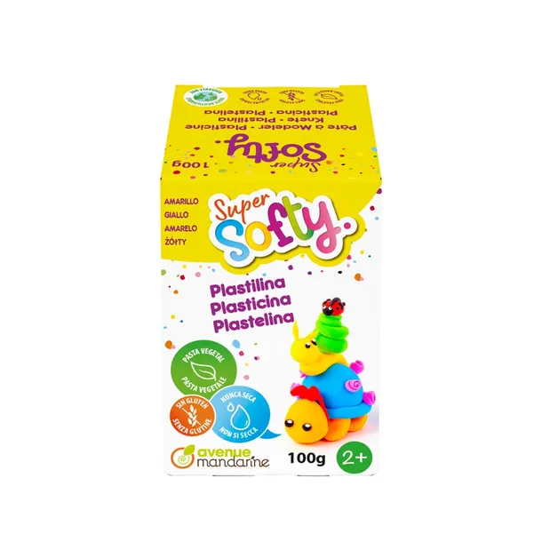 masa-super-softy-100g-zolta-stan-nowy