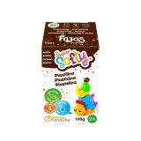 masa-super-softy-100g-brazowa-stan-nowy