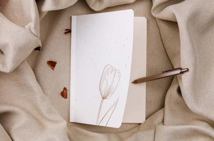 notes-a5-64k-tulip-paper-marka-clairefontaine