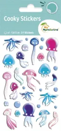 naklejki-3d-wypukle-meduzy