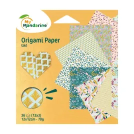papier-origami-wzory-ze-zlotym-12x12cm