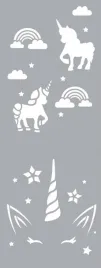 szablon-dekor-15x40-cm-jednorozce