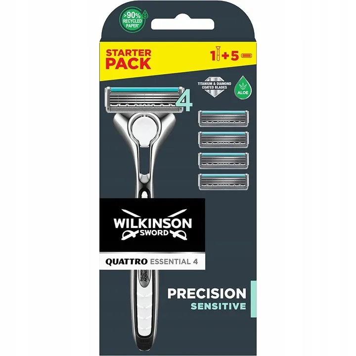 zestaw-wilkinson-quattro-essential-4-precision-sensitive-5x-wklady
