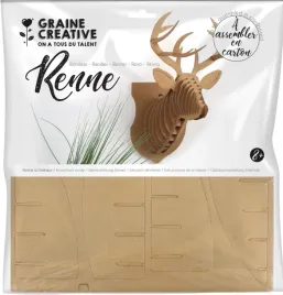 puzzle-3d-tekturowe-glowa-jelenia