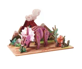 makieta-3d-z-drewna-triceratops
