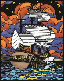 kolorowanka-welwetowa-47x35-zaglowiec