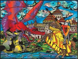 kolorowanka-welwetowa-47x35-smok-i-zamek