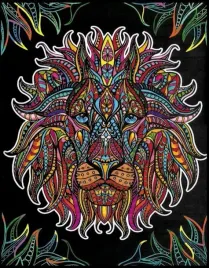 kolorowanka-welwetowa-47x35-lew