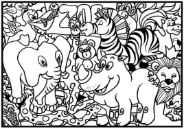 kolorowanka-welwetowa-a4-zoo