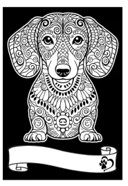 kolorowanka-welwetowa-a4-jamnik