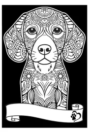 kolorowanka-welwetowa-a4-beagle