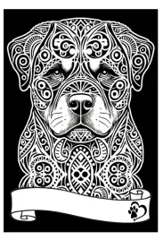 kolorowanka-welwetowa-a4-rottweiler