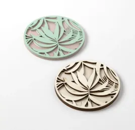 2-podstawki-pod-kubki-liscie-tropikalne