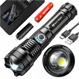 mocna-latarka-taktyczna-wojskowa-led-zoom-usb-c-wodoodporna-xhp90-do