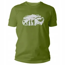 koszulka-meska-t-shirt-tigerwood-bushcraft-evolution-oliwkowa