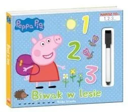 swinka-peppa-napisz-to-123-biwak-w-lesie