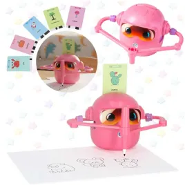 robot-rysujacy-edukacyjny-nauka-pisania-karty-z-obrazkami-dzwiek-akumulator