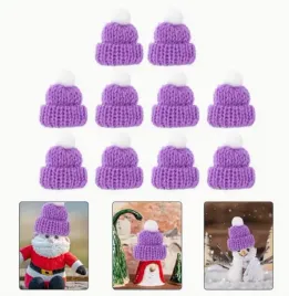 mini-czapki-mikolaja-fioletowe-10szt