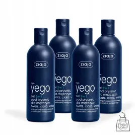 ziaja-zestaw-yego-zel-3w1-pod-prysznic-twarz-orcialo-or-wlosy-4szt