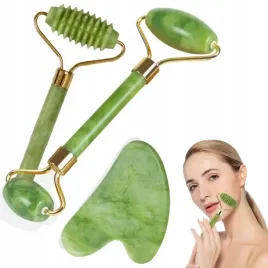 3w1-masazer-do-twarzy-kamien-gua-sha-z-jadeitu-zestaw-roller-walek