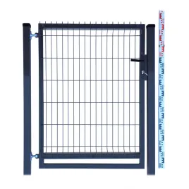 furtka-130cm-antracyt-grafit-panelowa-dwa-slupki-ral7016-ogrodzeniowa-133cm