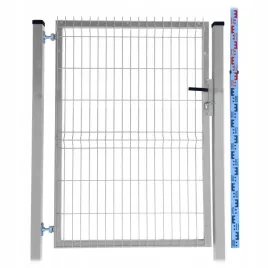 furtka-140cm-ocynk-panelowa-dwa-slupki-ocynkowana-ogrodzeniowa-143cm
