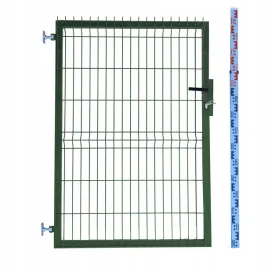 furtka-140cm-zielona-panelowa-ral6005-ogrodzeniowa-143cm