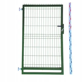 furtka-160cm-zielona-panelowa-ral6005-ogrodzeniowa-163cm