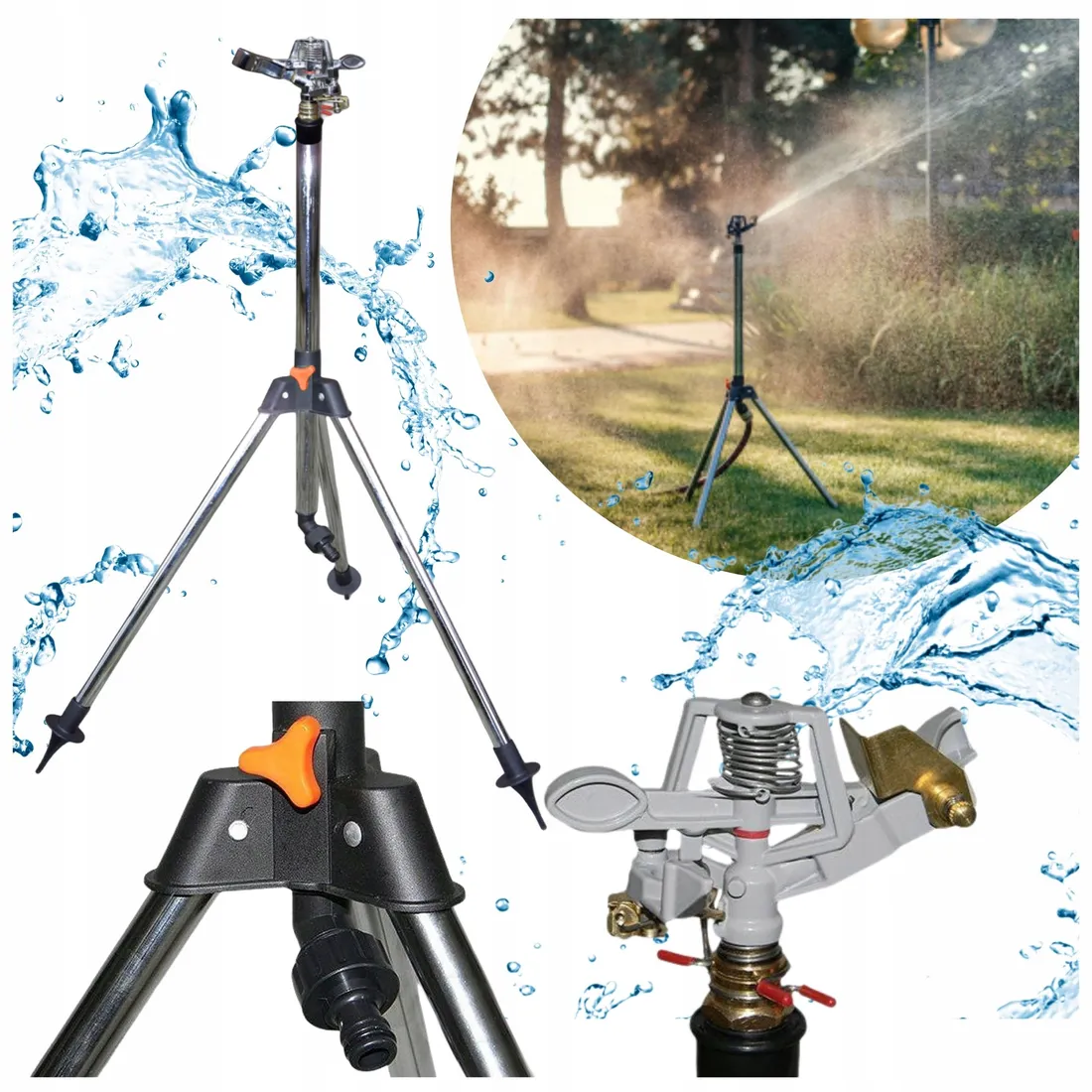 zraszacz-ogrodowy-24m-mosiezny-pulsacyjny-na-statywie-zasieg-z-regulacja