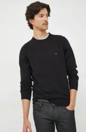 sweter-tommy-hilfiger-c-neck-czarny-pima-cotton-blend-with-cashmere-r-xl