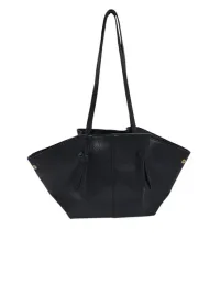 torebka-damska-shopper-naturalna-skora-czarna