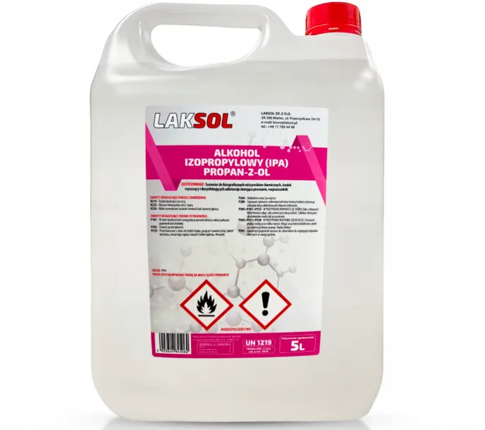 ALKOHOL IZOPROPYLOWY IZOPROPANOL IPA PREMIUM 5L